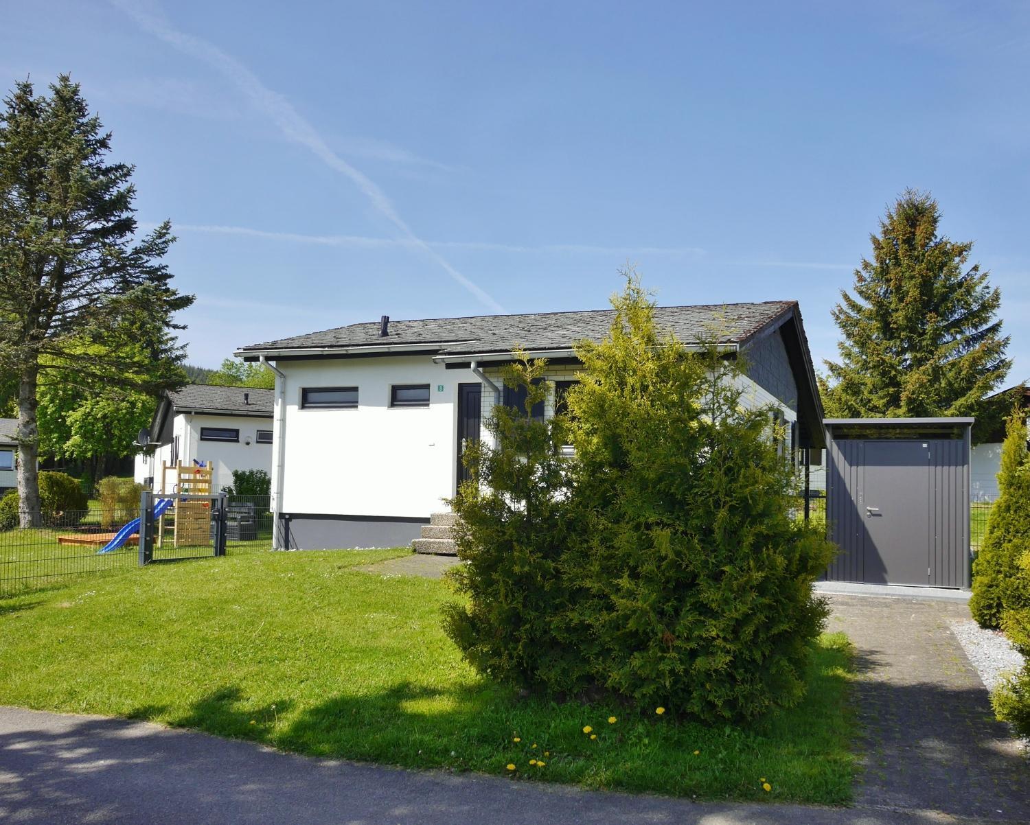 Ferienhaus Diemelquelle - Mit Eingezaeuntem Garten Willingen  Exterior foto